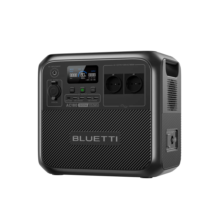 Зарядна станція BLUETTI AC180 1800W (1152 Вт/г)
