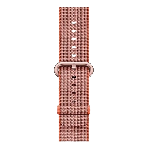 Apple Watch Series 2 42mm Rose Gold Aluminum Case with Space Orange/Anthracite Woven Nylon (MNPM2) бу