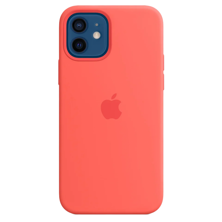 Чехол Silicone Case для iPhone 12 Mini (FoxConn) (Pink Citrus)