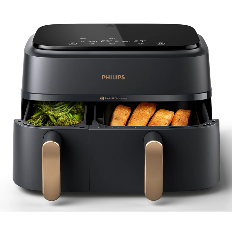 Мультипіч Philips Ovi Dual Basket AirFryer NA352/00 (EU)