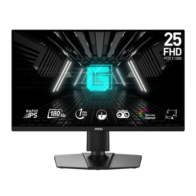 Монітор MSI 24.5" G255PF IPS 180Hz E2 (UA)