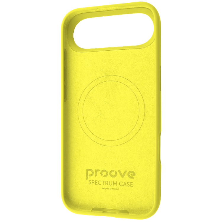 Чохол Proove Spectrum Case with Magnetic Ring iPhone 17 Air Sun Yellow (PCSPIP17AR40) Чохол Proove Spectrum Case with Magnetic Ring iPhone 17 Air Sun Yellow (PCSPIP17AR40)