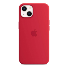 Silicone Case для iPhone 13 Mini (FoxConn) (Red)