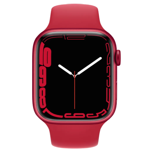 Apple Watch Series 7 41mm GPS (PRODUCT) RED Aluminum Case With PRODUCT RED Sport Band (MKN23) бу