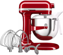 Планетарный миксер KitchenAid Heavy Duty 6,6 л 5KSM70JPXEER Red (UA)
