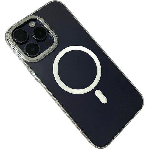 Чохол WiWU Magnetic Crystal Series для iPhone 14 Pro (Transparent) (6936686406703) Чохол WiWU Magnetic Crystal Series для iPhone 14 Pro (Transparent) (6936686406703)