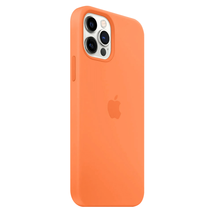 Чохол Silicone Case для iPhone 12 Pro Max (FoxConn) (Kumquat)