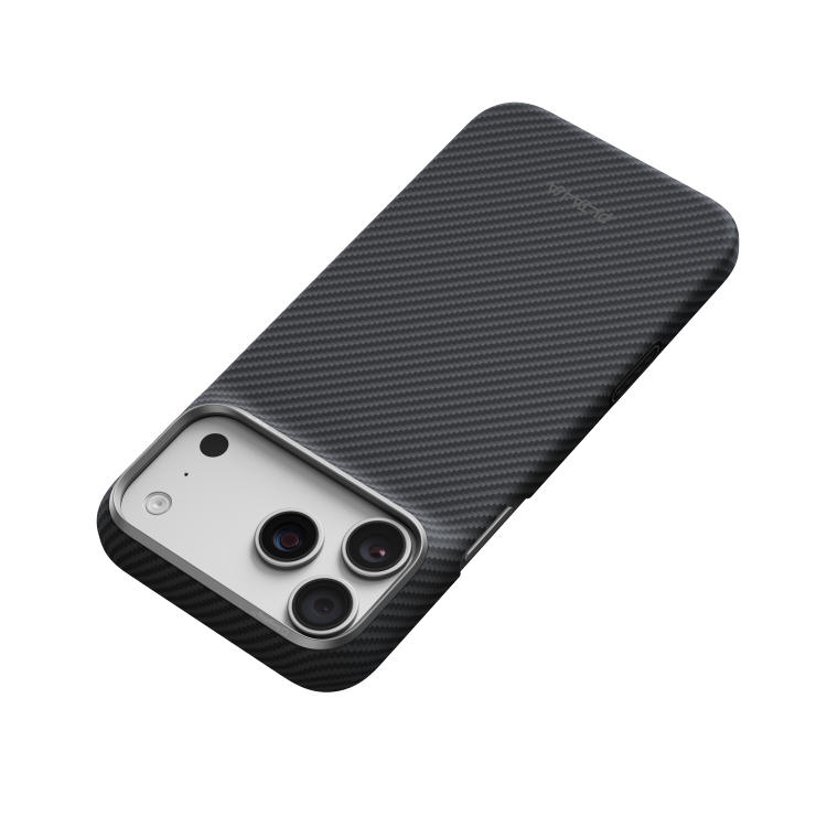 Чохол Pitaka Edge Case для iPhone 18 Pro (Black Grey (Twill))	(KI1801P)