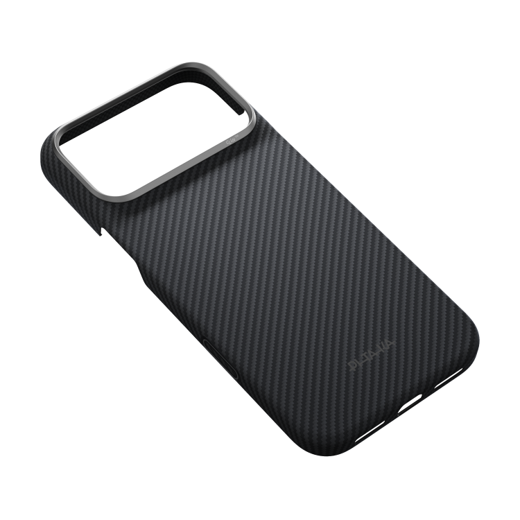 Чохол Pitaka Edge Case для iPhone 18 Pro (Black Grey (Twill))	(KI1801P)
