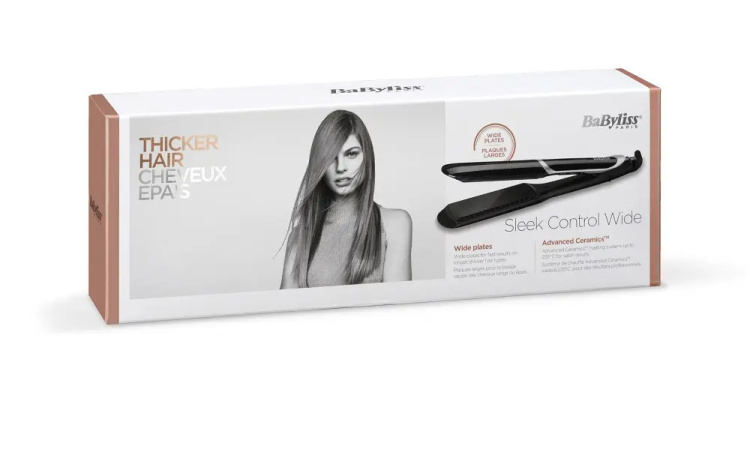 Випрямляч Babyliss Sleek Control (Black) (ST397E)