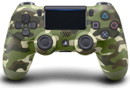 PlayStation Dualshock 4 V2 Green Camo PlayStation Dualshock 4 V2 Green Camo