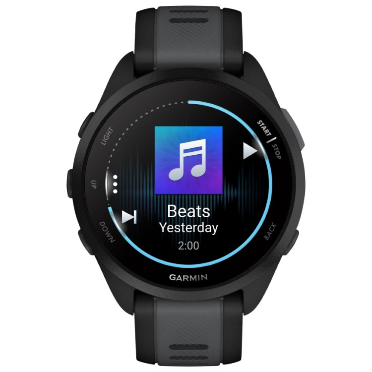Garmin Forerunner 165 Music (Black/Slate Gray) (010-02863-30)