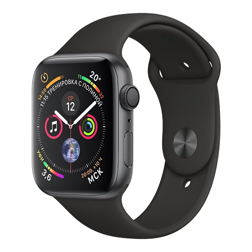 Apple Watch Series 2 42mm  Space Gray Aluminum Case with Black Sport Band (MP062) бу