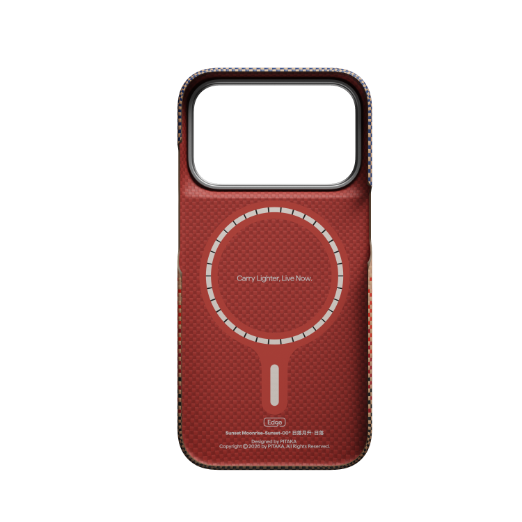 Чохол Pitaka Edge Case для iPhone 18 Pro (Sunset) (KI1802P)