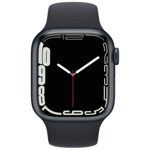 Apple Watch Series 7 41mm GPS Midnight Aluminum Case With Midnight Sport Band (MKMX3) бу