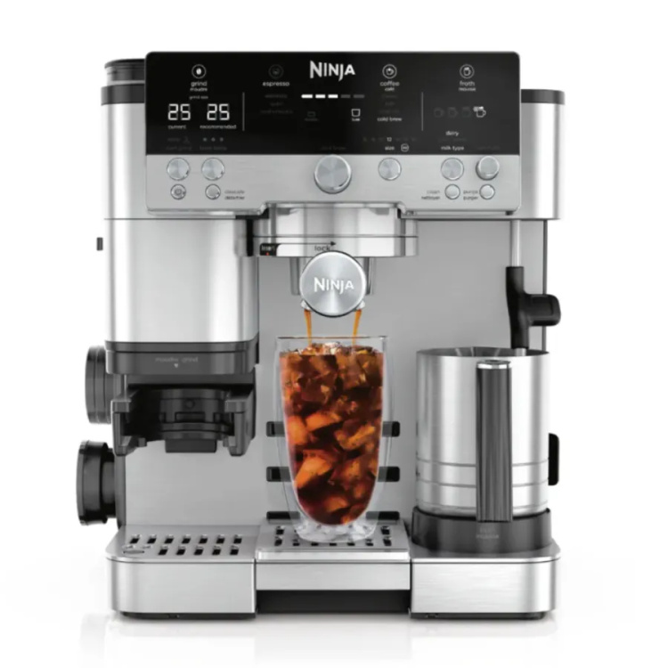 Кавомашина Ninja Luxe Café Essential Coffee Maker ES601EU (UA) Кавомашина Ninja Luxe Café Essential Coffee Maker ES601EU (UA)