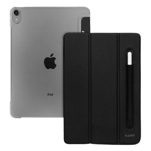 Чохол LAUT HUEX Case with Pencil Holder для iPad 10.2 (2021-2019)	Black (L_IPD192_HP_ BK)