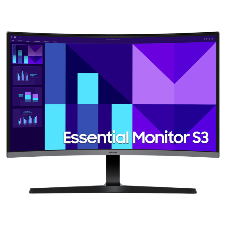 Монітор Samsung 27" Essential S3 VA 100Hz LS27D390GAIXUA (UA) Монітор Samsung 27" Essential S3 VA 100Hz LS27D390GAIXUA (UA)