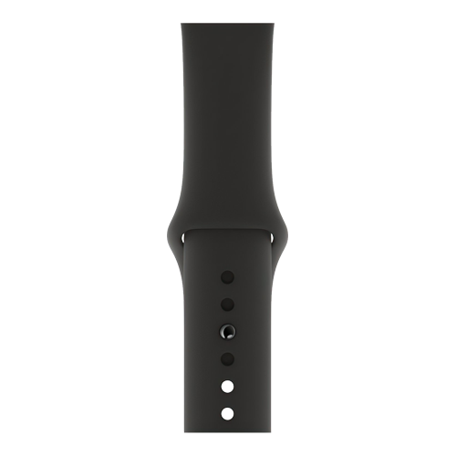 Apple Watch Series 4 GPS 44mm Space Gray Aluminum Case with Black Sport Band (MU6D2) бу