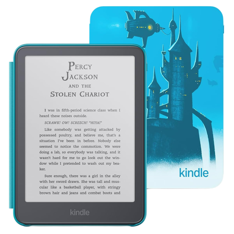 Електронна книга Amazon Kindle Paperwhite Kids 13th Gen. 2026 16GB (Twilight Towers) (B0GV5PJ4M4)