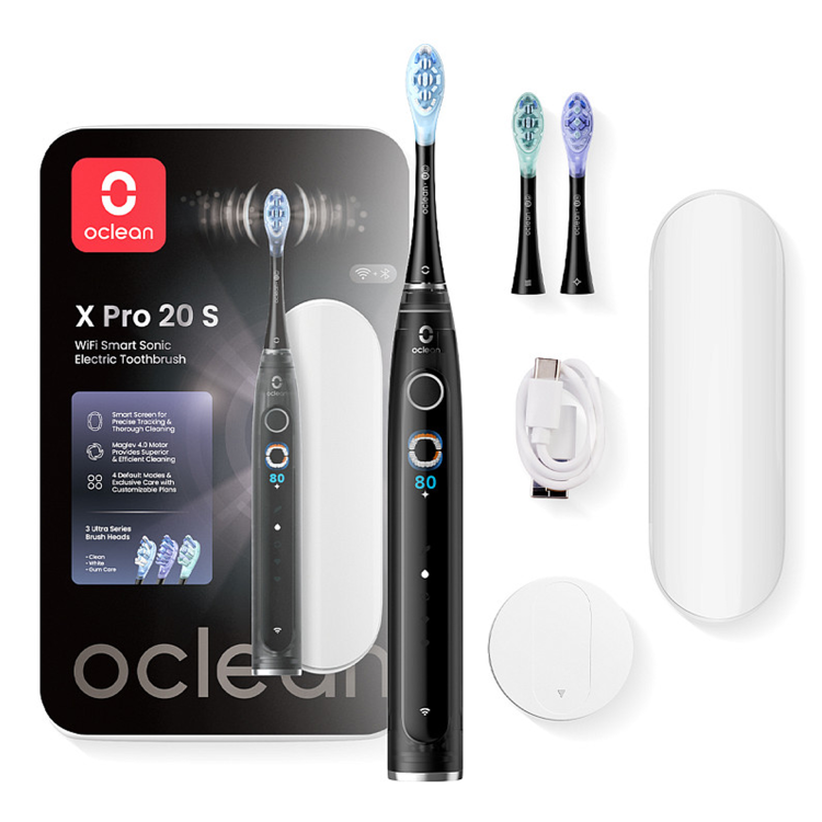 Зубна електрощітка Oclean X Pro 20 Set (Black) (6970810556964)
