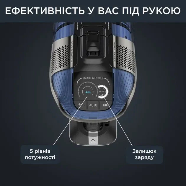 Акумуляторний пилосос Rowenta X-Force Flex 12.60 Auto Aqua RH98C0WO (EU)