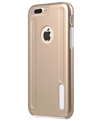 Чохол Melkco для iPhone 7 Kubalt Double Layer Series (Gold)