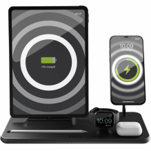 Бездротова зарядка Zens 4in1 MagSafe + Watch + iPad (Black)
