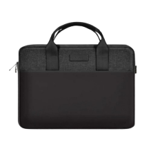 Чохол-сумка Wiwu Minimalist Laptop Bag для MacBook 13,3/14	(Black) (6973218944395)