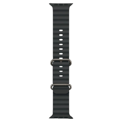 Apple Watch Ultra 4 GPS + LTE, 49mm Natural Titanium Case with Black Ocean Band