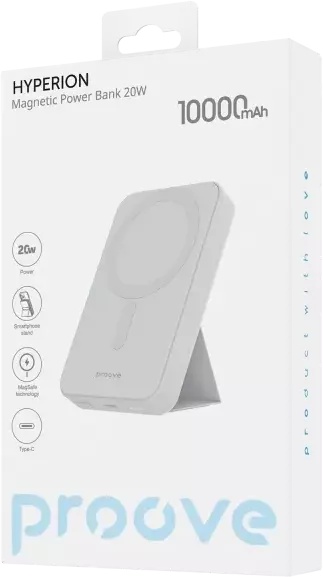 Battery Pack Proove Hyperion 20W 10000mAh (White)