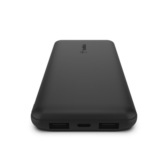 Зарядний пристрій Power Bank Belkin 10000mAh, 15W Dual USB-A, USB-C (Black) (BPB011BTBK)