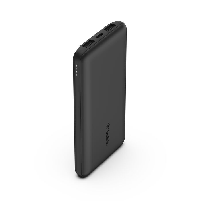 Зарядний пристрій Power Bank Belkin 10000mAh, 15W Dual USB-A, USB-C (Black) (BPB011BTBK)
