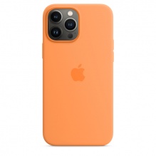 Чехол Apple Silicone Case для iPhone 13 Pro Max with MagSafe (Marigold)