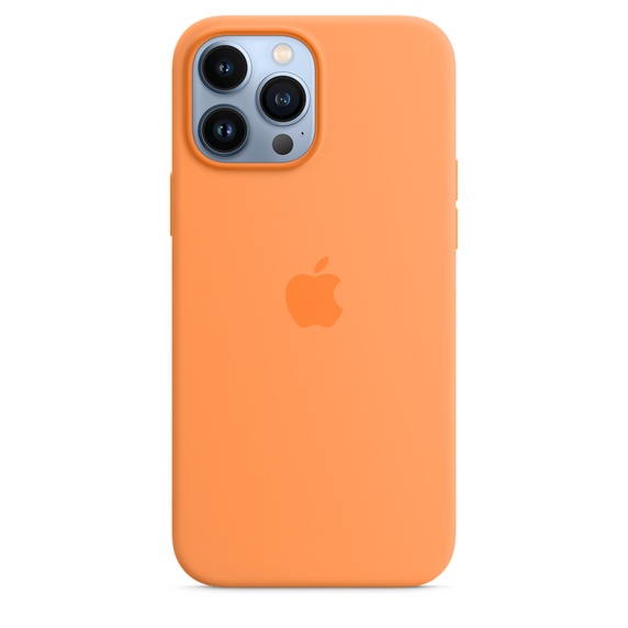 Чохол Apple Silicone Case для iPhone 13 Pro Max with MagSafe (Marigold)