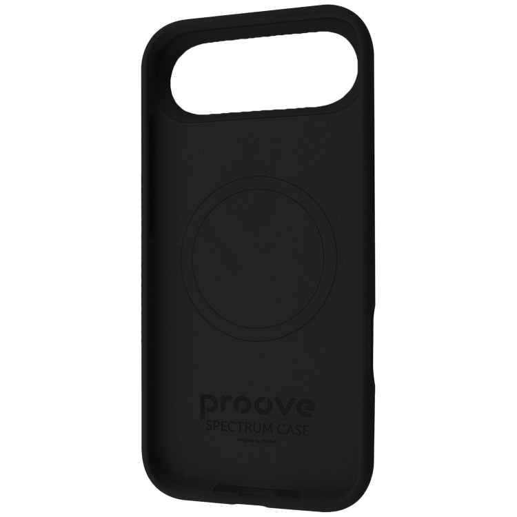 Чохол Proove Spectrum Case with Magnetic Ring iPhone 17 Air Deep Black (PCSPIP17AR41)