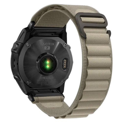Ремінець Alpina Style Strap для Garmin 26 mm Olive (ARM85684)