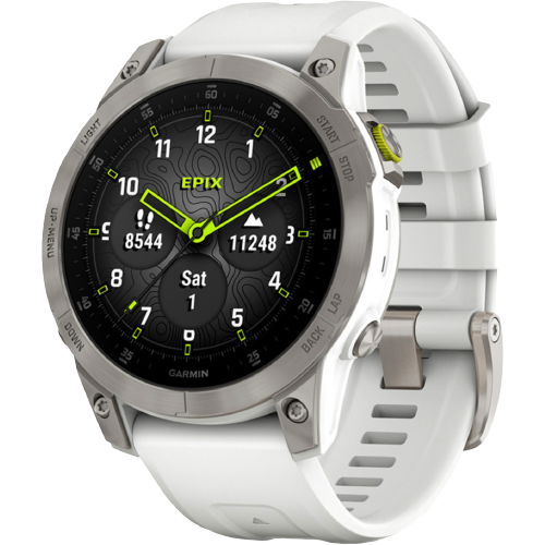 Garmin Epix (Gen 2) 47mm Sapphire White Titanium (010-02582-20)