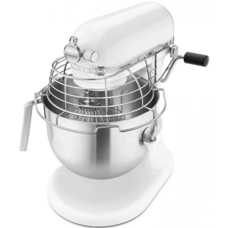 Планетарний міксер KitchenAid PROFESSIONAL 6,9 л 5KSM7990XEWH White (UA)
