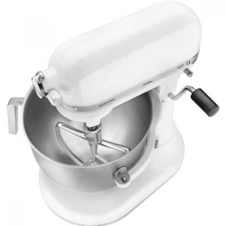 Планетарний міксер KitchenAid PROFESSIONAL 6,9 л 5KSM7990XEWH White (UA)