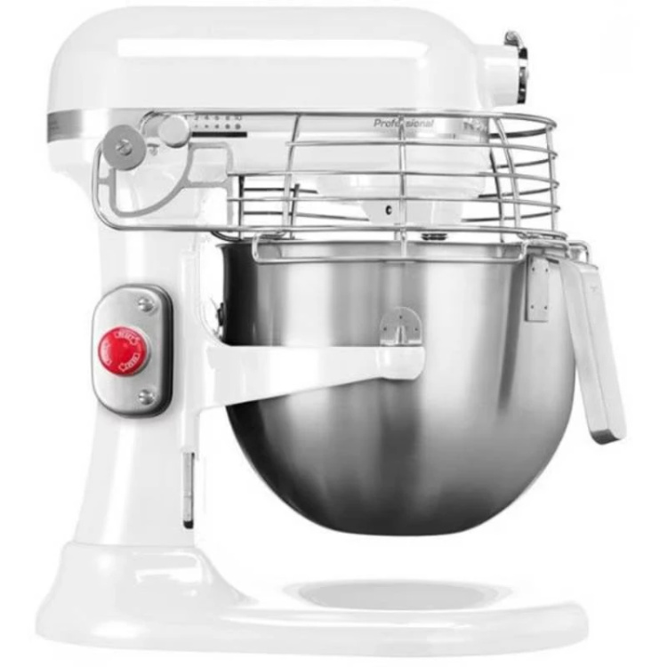 Планетарний міксер KitchenAid PROFESSIONAL 6,9 л 5KSM7990XEWH White (UA)