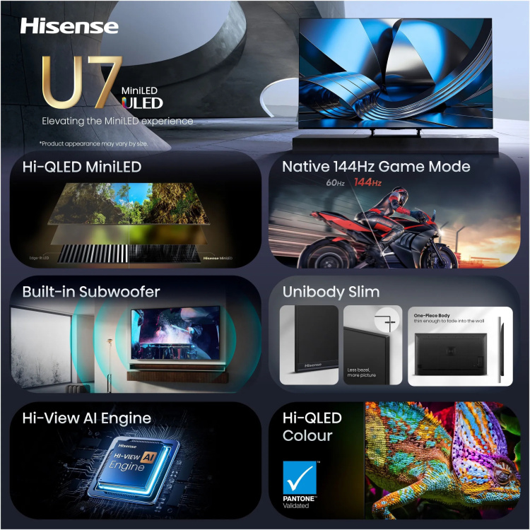Телевізор Hisense 75 75U7SE