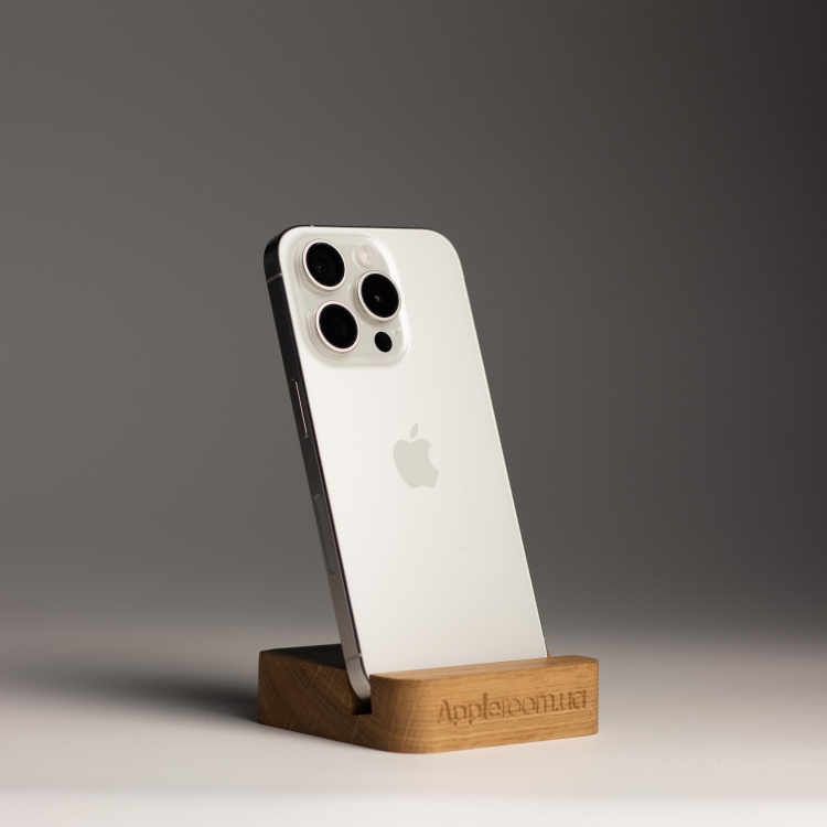 Apple iPhone 15 Pro 512GB White Titanium (MTV83) бу, 10/10 Apple iPhone 15 Pro 512GB White Titanium (MTV83) бу, 10/10