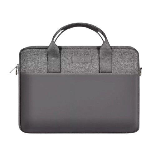 Чохол-сумка Wiwu Minimalist Laptop Bag для MacBook 13,3/14	(Grey) (6973218944401)