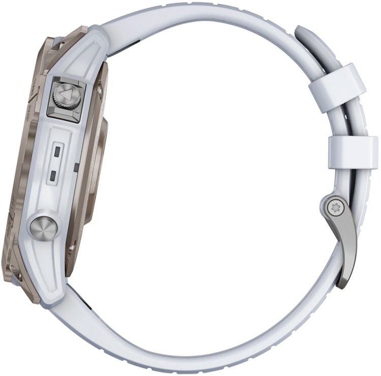 Garmin Epix Pro 2 Sapphire 47mm Titanium with Whitestone Band (010-02803-20/21) Garmin Epix Pro 2 Sapphire 47mm Titanium with Whitestone Band (010-02803-20/21)