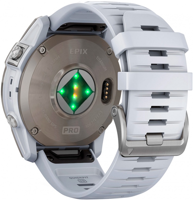 Garmin Epix Pro 2 Sapphire 47mm Titanium with Whitestone Band (010-02803-20/21) Garmin Epix Pro 2 Sapphire 47mm Titanium with Whitestone Band (010-02803-20/21)