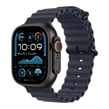 Apple Watch Ultra 2 49mm Black Titanium Case with Navy Ocean Band 2024 (MYTC3/ MYPA3)