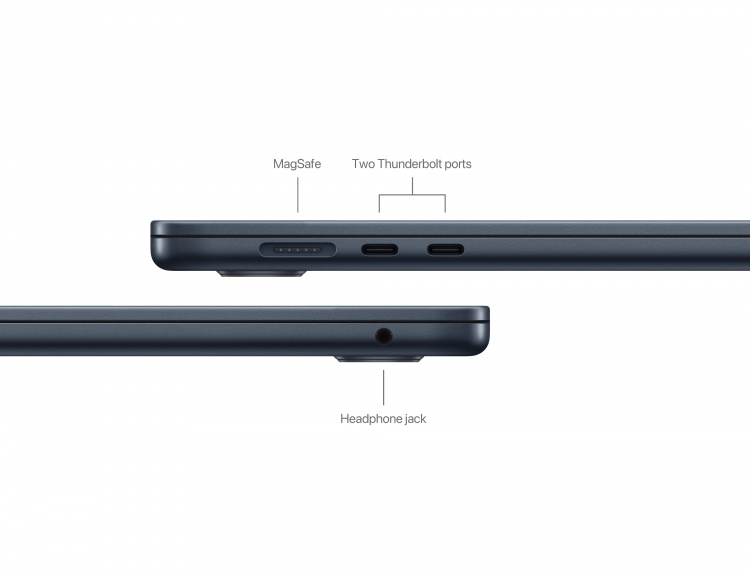 Apple MacBook Air 15“ Midnight M3 8/256  2024 (MRYU3) бу