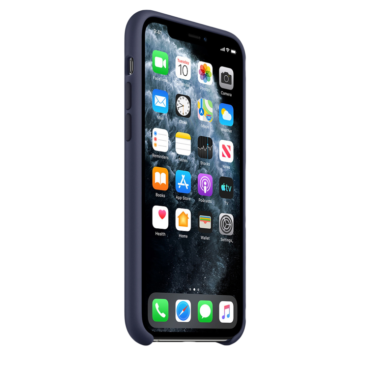 Чохол Apple Original Smart Silicone Case для iPhone 11 Pro Max (Midnight Blue)