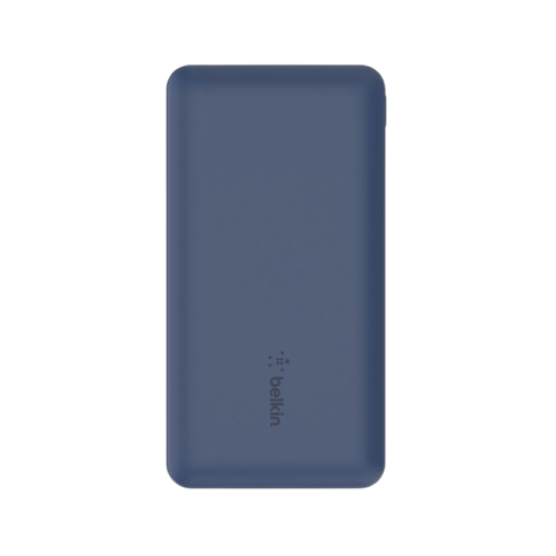 Зарядний пристрій Power Bank Belkin 10000mAh, 15W Dual USB-A, USB-C (Blue) (BPB011BTBL)